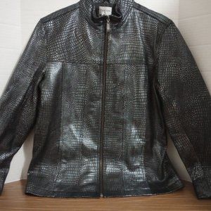 Chico's leather jacket
